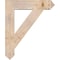 Ekena Millwork Traditional Arts & Crafts Smooth Bracket, Douglas Fir, 5 1/2"W x 30"D x 36"H BKT06X30X36TRA03SDF - alternate 4